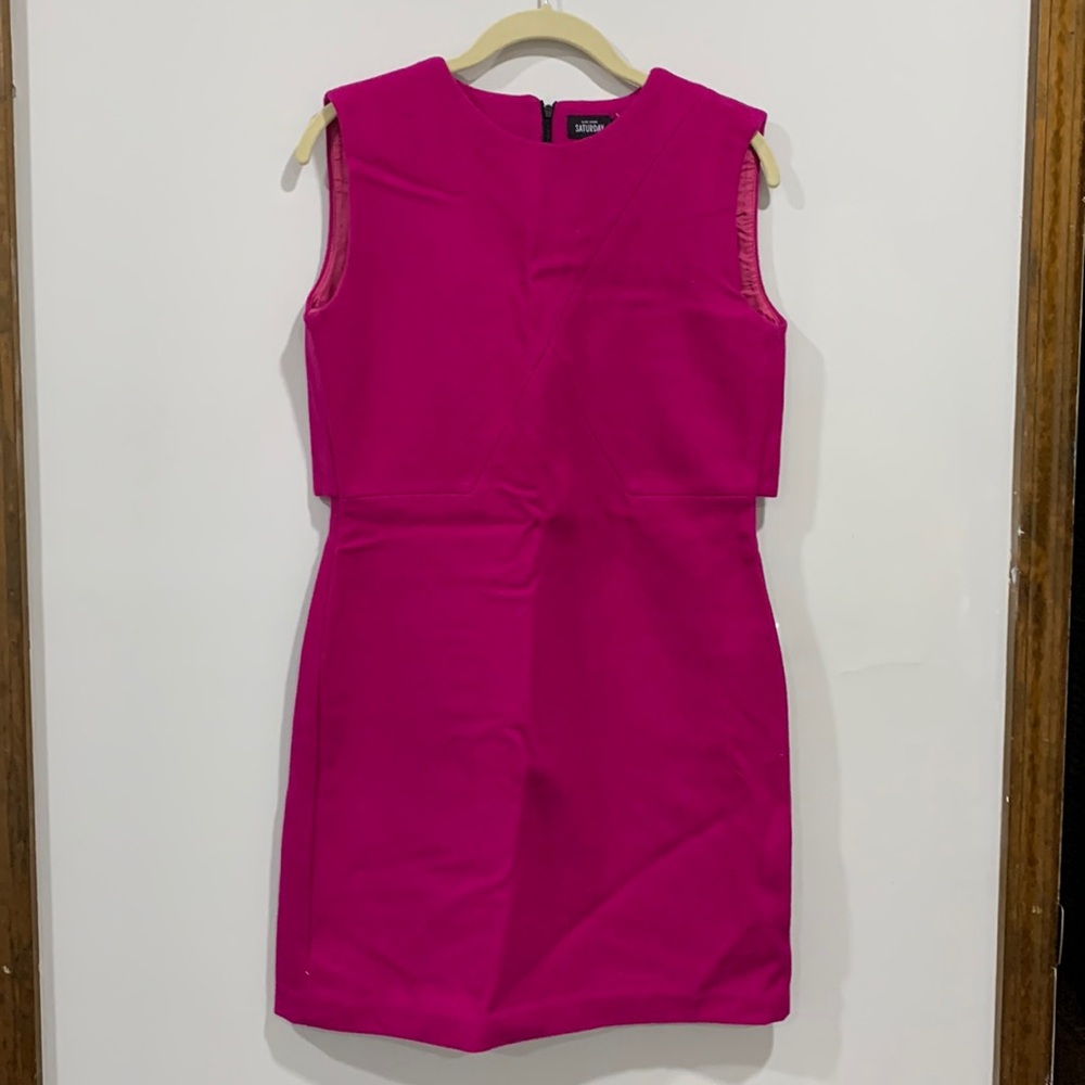 kate spade Fuchsia Sleeveless Sheath Dress
